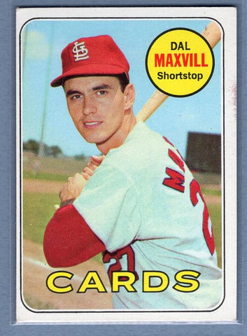 1969 Topps 320 Dal Maxvill VG-EX SET BREAK