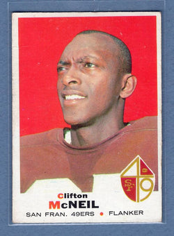 1969 Topps #135 Clifton McNeil VG   GO257