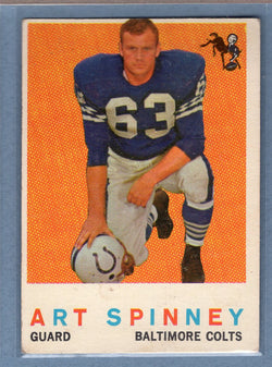 1959 Topps #171 Art Spinney (b) VG-EX  GO130