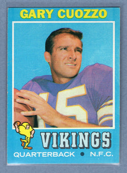 1971 Topps #18 Gary Cuozzo (d) EX-MT  GO600