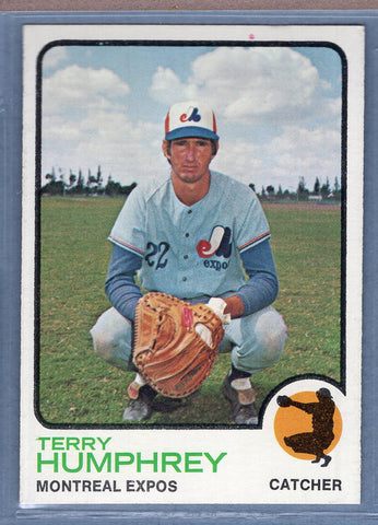 1973 Topps #106 Terry Humphrey  (C) EX-MT  GO669