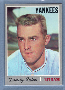 1970 Topps #437 Danny Cater  EX  GO695