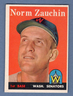 1958 Topps #422 Norm Zauchin EX  GO495