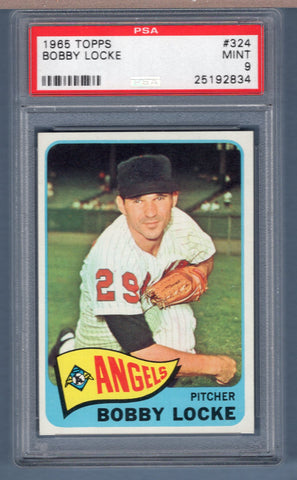 1965 Topps #324 Bobby Locke (25192834) PSA 9