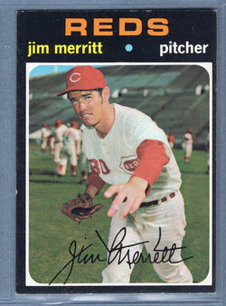 1971 Topps #420 Jim Merritt  EX  GO747