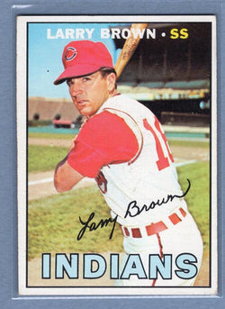 1967 Topps #145 Larry Brown VG-EX G0416B