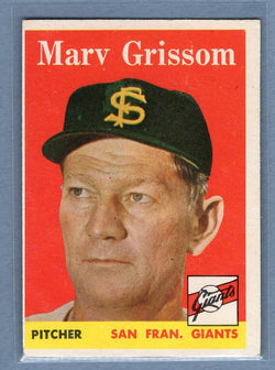 1958 Topps #399 Marv Grisson VG-EX   GO167