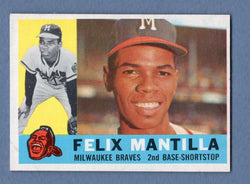 1960 Topps #19 Felix Mantilla EX-MT  GO240A