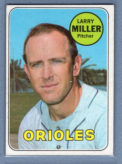 1969 Topps 323 Larry Miller VG-EX SET BREAK