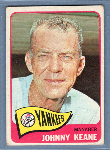 1965 Topps #131 Johnny Keane VG  GO320