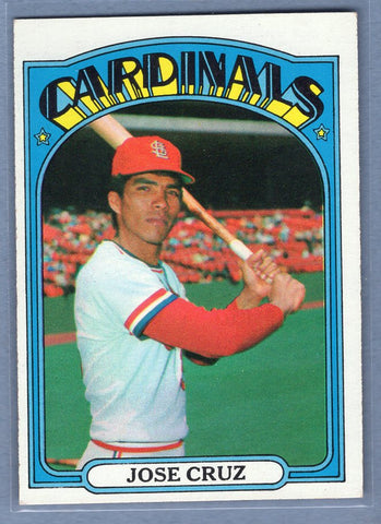 1972  Topps #107 Jose Cruz Ex-Nm