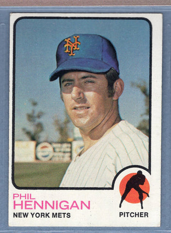 1973 Topps #107 Phil Hennigan  (a) EX-MT  GO669