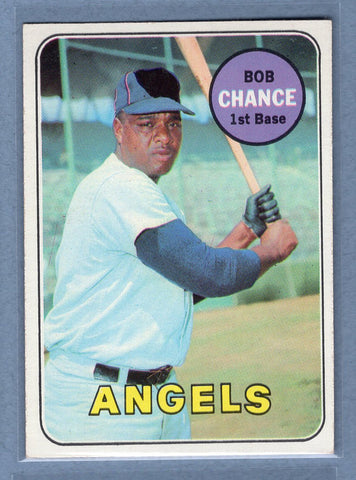 1969 Topps #523 Bob chance EX-MT  GO477