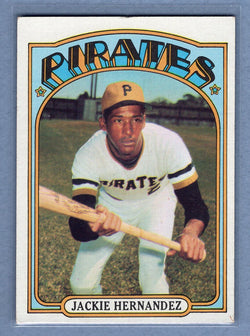 1972 Topps #502 Jackie Hernandez EX  GO500