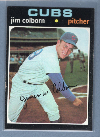 1971 Topps #38 Jim Colborn   EX-MT  GO550