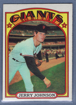 1972 Topps #35 Jerry Johnson (b) EX-MT  GO544