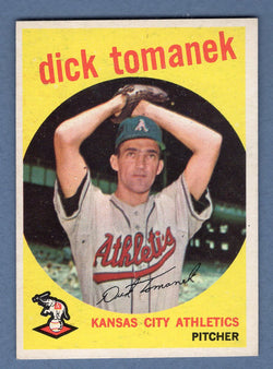 1959 Topps #369 Dick Tomanek (1) EX-MT  GO160