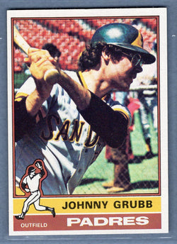 1976 Topps #422 Johnny Grubb  EX-MT  GOSB1