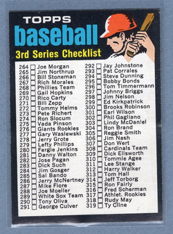 1971 Topps #206 Checklist 264-393 (b) EX-MT  GO340