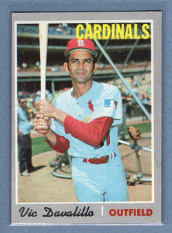 1970 Topps #256 Vic Davalillo   EX  GO900