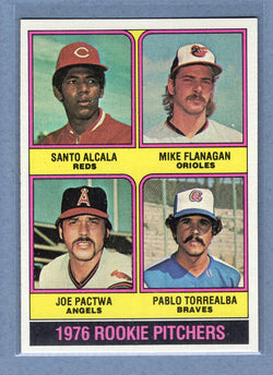1976 Topps #589 Rookie Pitchers  (d) EX-MT  GO450