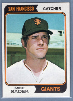 1974 Topps #577 Mike Sadek Nm-Mt