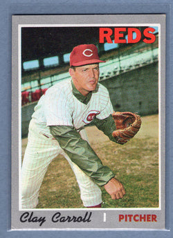 1970 Topps #133 Clay Carroll  EX-MT  GO450