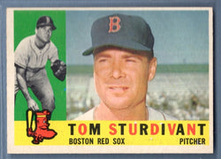 1960 Topps #487 Tom Sturdivant VG-EX Set Break 1