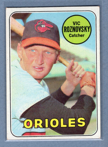 1969 Topps #368 Vic Roznovsky (a) EX  GO602
