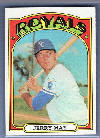 1972  Topps #109 Jerry May Ex-Nm