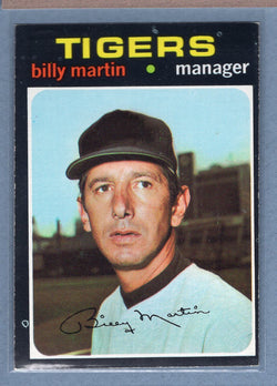 1971 Topps #208 Billy Martin  (a) EX-MT  GO340
