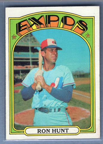 1972  Topps #110 Ron Hunt Ex-Nm
