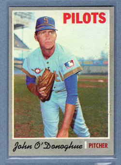 1970 Topps #441 John O'Donoghue (st) VG  GO695