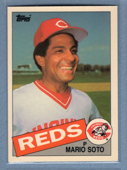 1985 Topps Tiffany #495 Mario Soto NM