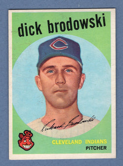 1959 Topps #371 Dick Brodowski EX-MT  GO160