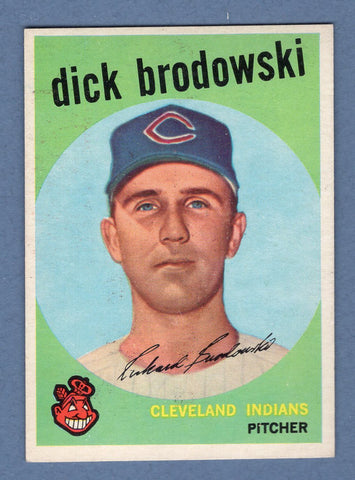 1959 Topps #371 Dick Brodowski EX-MT  GO160