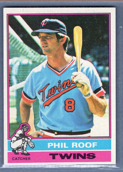 1976 Topps #424 Phil Roof  EX-MT  GOSB1
