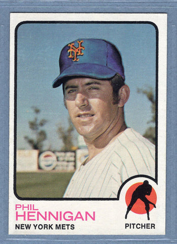 1973 Topps #107 Phil Hennigan  (d) EX-MT  GO669