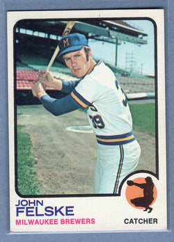 1973 Topps #332 John Felske  EX  GO501