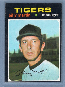 1971 Topps #208 Billy Martin  (b) EX-MT  GO340