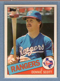 1985 Topps Tiffany #496 Donnie Scott NM