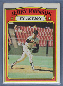 1972 Topps #36 Jerry Johnson IA (C) EX-MT  GO544