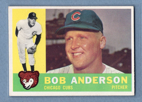 1960 Topps #412 Bob Anderson EX-MT  GO100