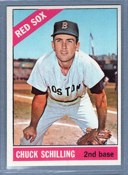 1966 Topps #6 Chuck Schilling NM  GO475