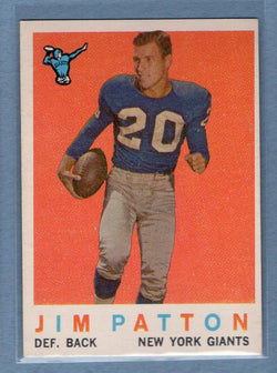1959 Topps #87 Jim Patton EX-MT  GO74