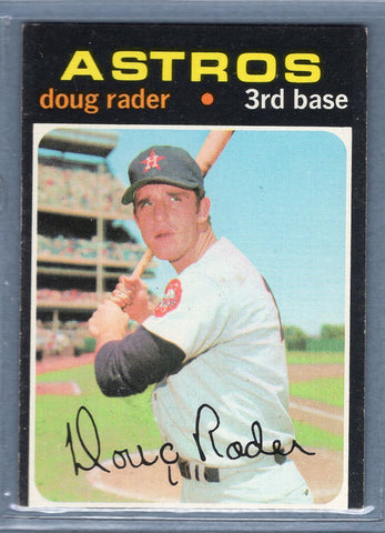 1971 Topps #425 Doug Rader  EX  SB1