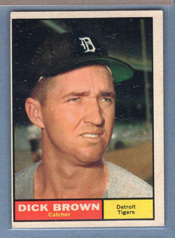 1961 Topps #192 Dick Brown(a) EX   GO195