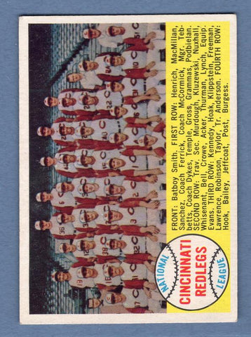 1958 Topps #428 Redlegs Team EX  GO495