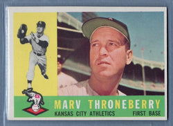 1960 Topps #436 Marv Throneberry EX-MT  GO560
