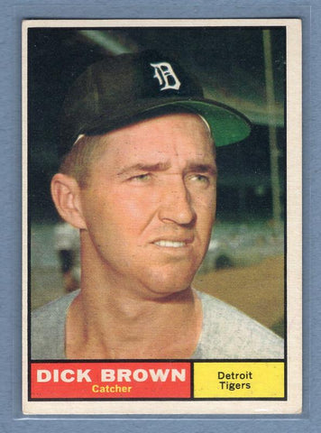 1961 Topps #192 Dick Brown(b) EX   GO195